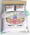 Kawaii Emoji Unicorn Bed Set